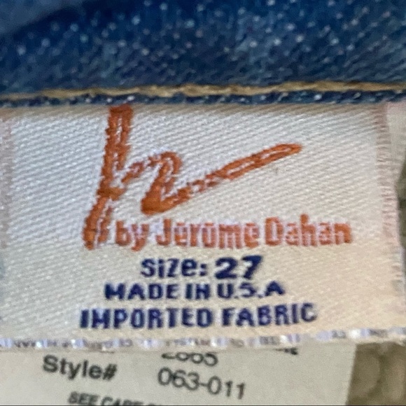 Citizens of Humanity Kelly 063 low waist crop jeans size 28 - Picture 8 of 12